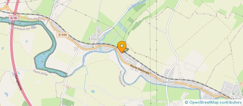 localisation de l'entreprise SAS BOINET RCO  BEUTIN