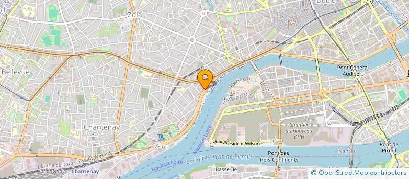 localisation de l'entreprise SAS BOIS DES RENARDIERES  SAINT-HERBLAIN