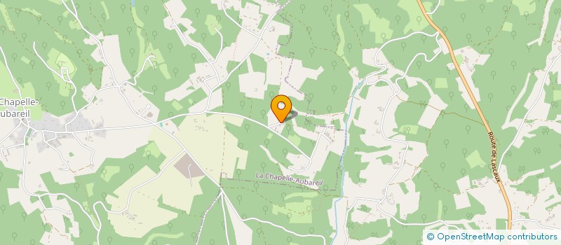 localisation de l'entreprise SAS BOIS DU MAS  LA CHAPELLE AUBAREIL