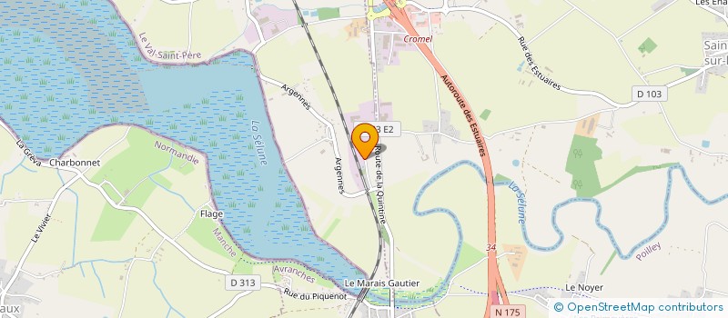 localisation de l'entreprise SAS BOISSONS DISTRIBUTION DE LA BAIE  LE VAL-SAINT-PERE