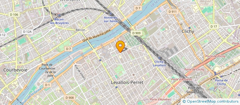 localisation de l'entreprise SAS BOKOBZA HOLDING à LEVALLOIS-PERRET