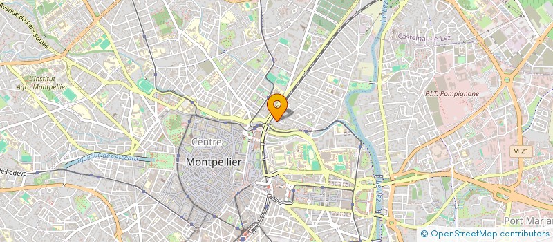 localisation de l'entreprise SAS BONGRANET à MONTPELLIER