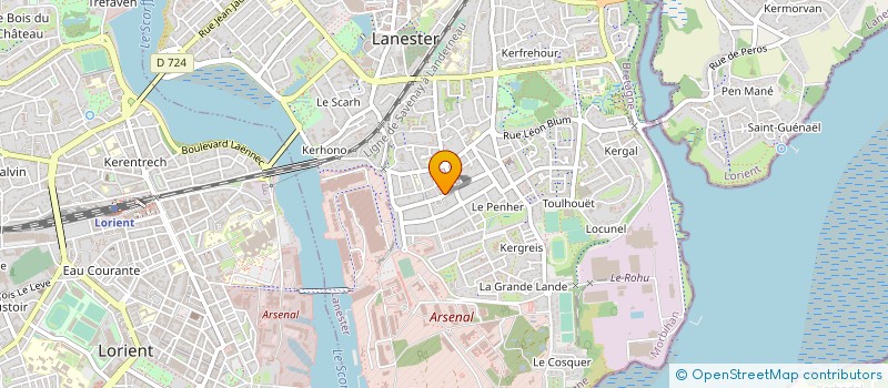 localisation de l'entreprise SAS BONNE APPART  LANESTER