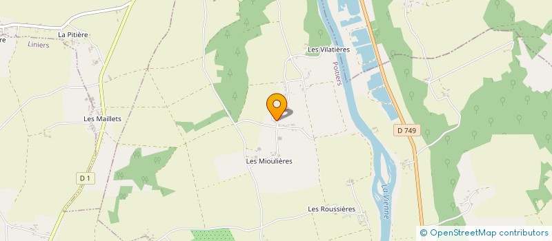 localisation de l'entreprise SAS BONNES AIR MOULIERE à BONNES