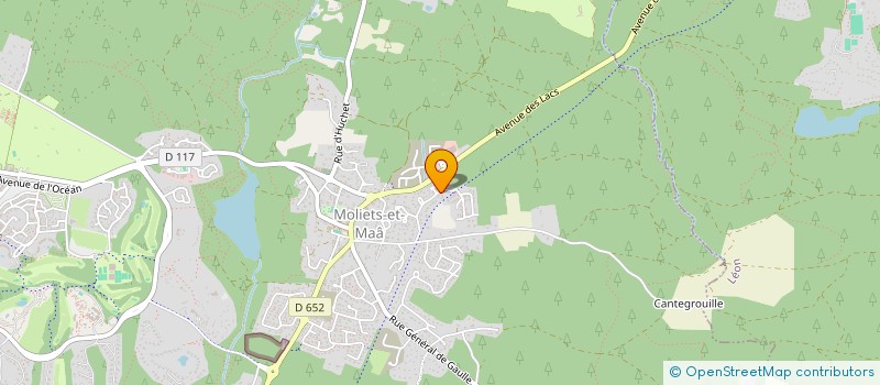 localisation de l'entreprise SAS BOOKING-SERVICES  GROISY