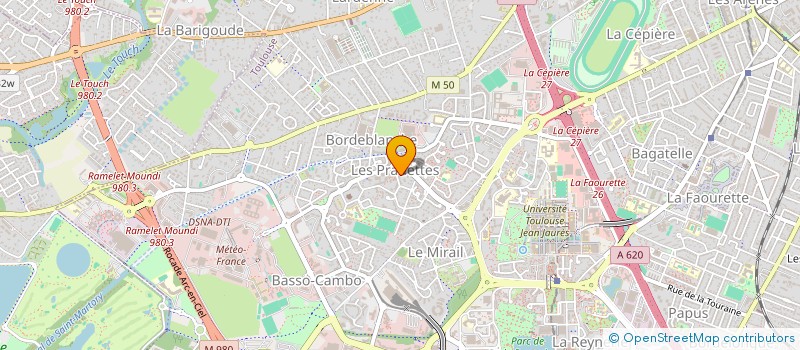 localisation de l'entreprise SAS BORKANE à TOULOUSE