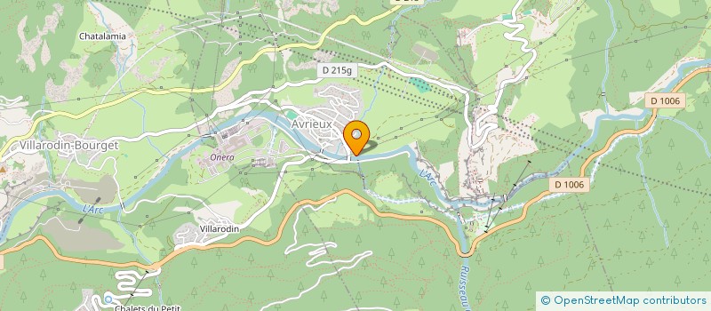 localisation de l'entreprise SAS BORTOLUSSI  AVRIEUX