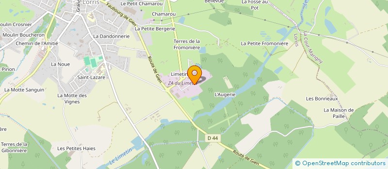 localisation de l'entreprise SAS BOSSARD BOIS  LORRIS