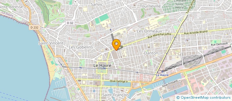 localisation de l'entreprise SAS BOUCHERIE DEHAIES à LE HAVRE