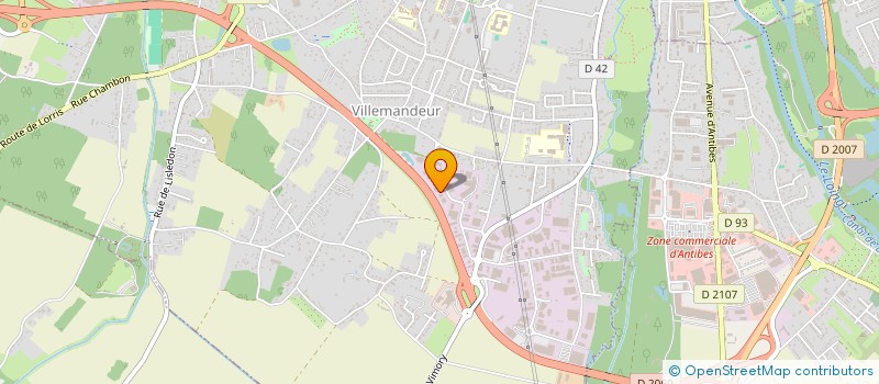 localisation de l'entreprise SAS BOUGREAU à VILLEMANDEUR