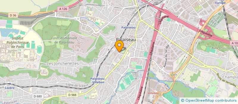 localisation de l'entreprise SAS BOULAY  PALAISEAU