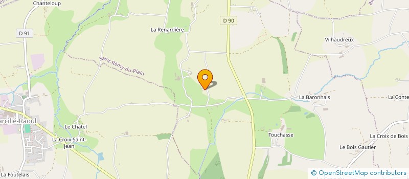 localisation de l'entreprise SAS BOURGES ELEC  RIMOU