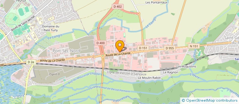 localisation de l'entreprise SAS BOURGES EVASION à SAINT-GERMAIN-DU-PUY