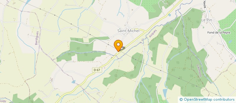 localisation de l'entreprise SAS BOURGUIGNON à SAINT-MICHEL