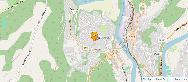 localisation de l'entreprise SAS BOZONET ET FILS à PRADINES