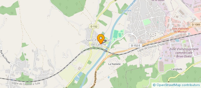 localisation de l'entreprise SAS BRAM à SAINT-PANTALEON-DE-LARCHE