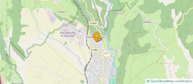 localisation de l'entreprise SAS BREMOND ENERGIE  GREZES