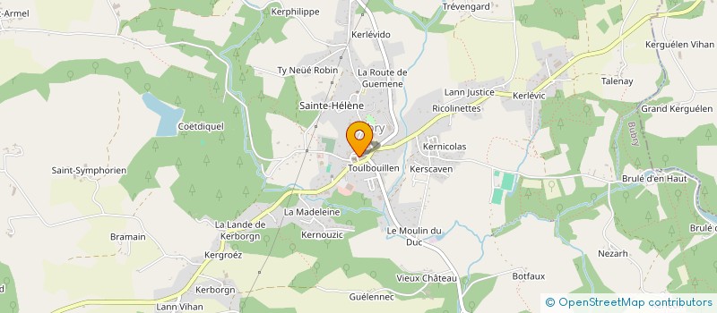 localisation de l'entreprise SAS BRETALYS  BUBRY