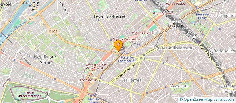 localisation de l'entreprise SAS BRILLON  PARIS