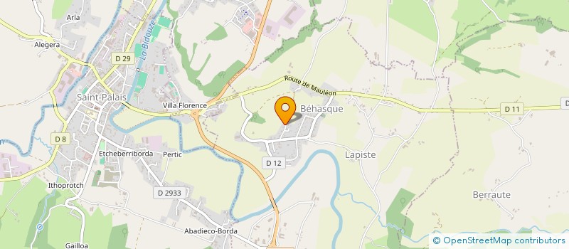 localisation de l'entreprise SAS BRISETEIA  SAINT-JUST-IBARRE