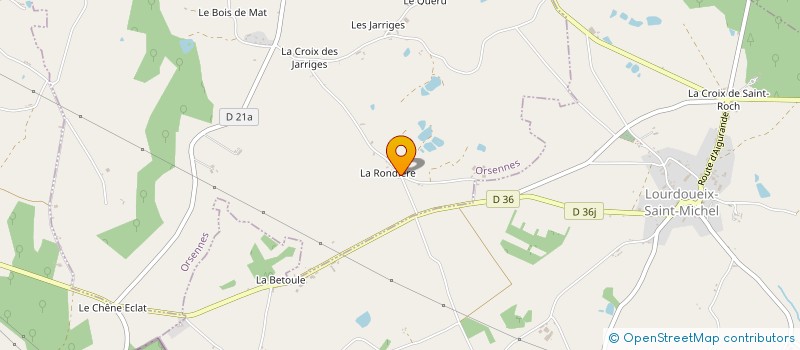 localisation de l'entreprise SAS BRU-SENNES à ORSENNES