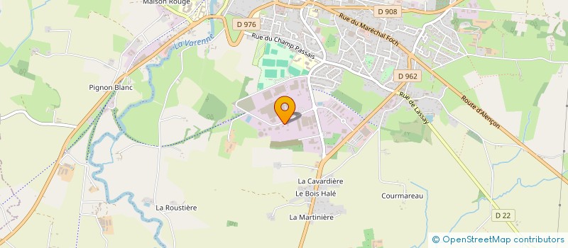 localisation de l'entreprise SAS BRUNO à DOMFRONT-EN-POIRAIE