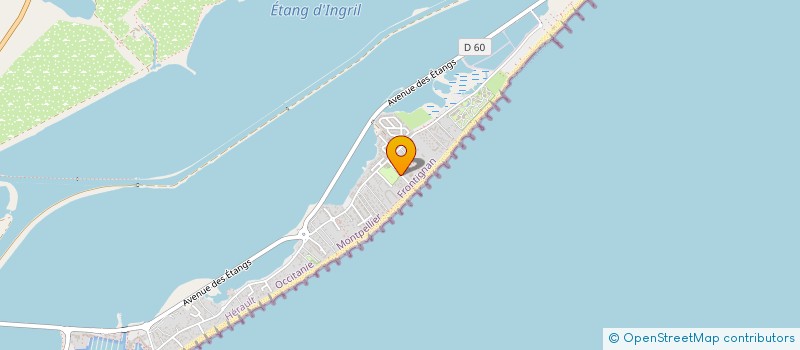 localisation de l'entreprise SAS BRUNO - MELE à FRONTIGNAN