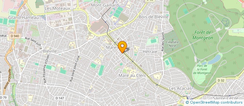 localisation de l'entreprise SAS BS FOOD  LE HAVRE