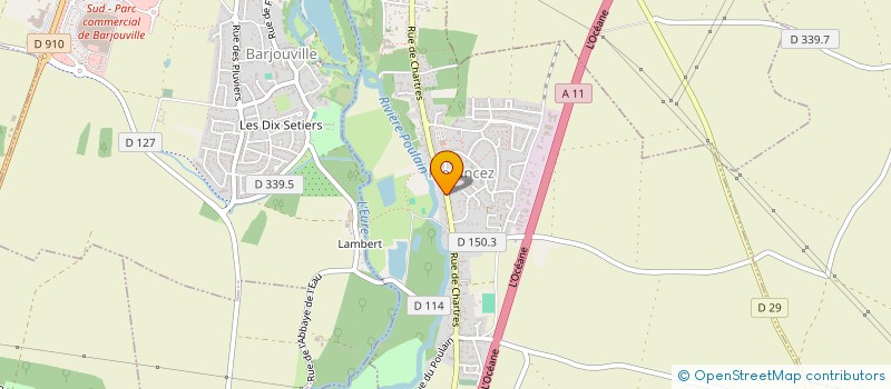 localisation de l'entreprise SAS BSHDEV à MORANCEZ