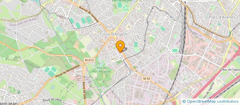 localisation de l'entreprise SAS BSP 34 à MONTPELLIER