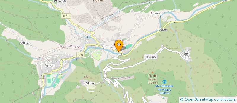 localisation de l'entreprise SAS BTS LE SAINT BERNARD à VAL-DE-SOS