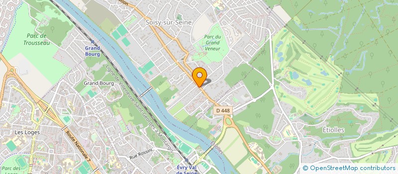 localisation de l'entreprise SAS BUREL à SOISY-SUR-SEINE