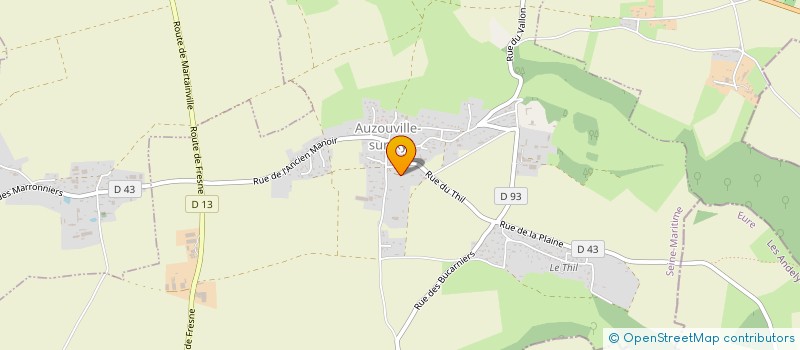 localisation de l'entreprise SAS BVR  AUZOUVILLE-SUR-RY