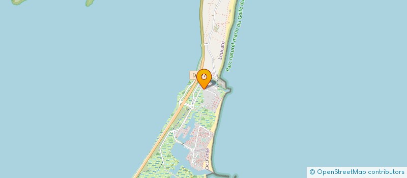 localisation de l'entreprise SAS BVSP COUVERTURE  LEUCATE