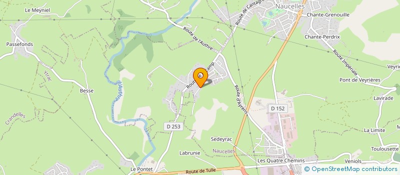 localisation de l'entreprise SAS C. C. à NAUCELLES