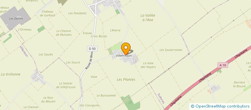 localisation de l'entreprise SAS C'GIM  MULSANS