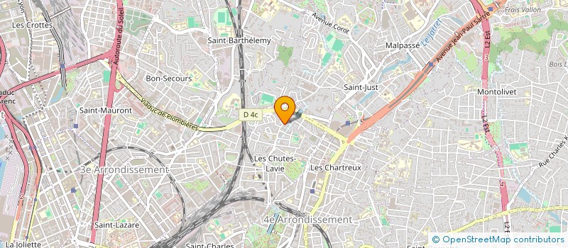 localisation de l'entreprise SAS C-LAFOLIE à MARSEILLE