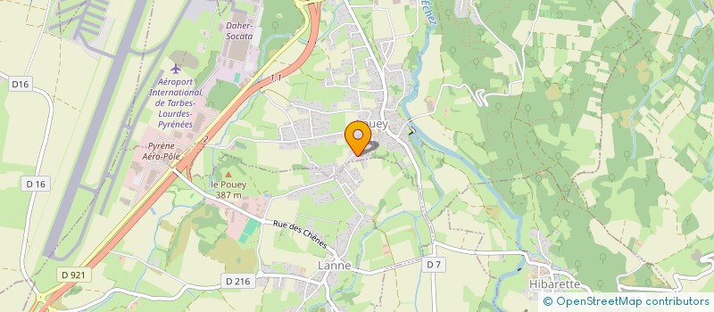 localisation de l'entreprise SAS CABANNE  LOUEY