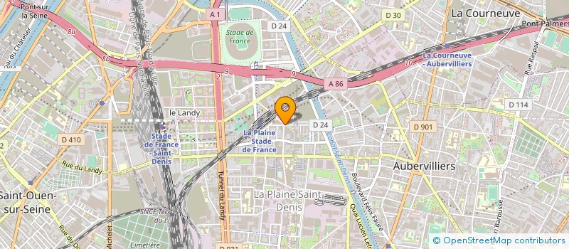 localisation de l'entreprise SAS CABINET MEDIATION GENERAL CONSEIL à SAINT DENIS