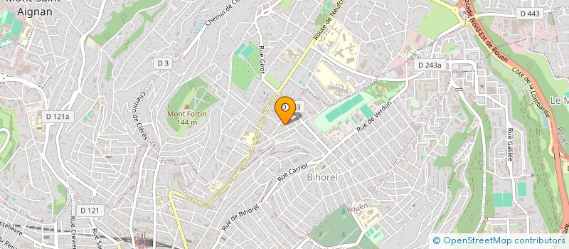 localisation de l'entreprise SAS CACO  BIHOREL