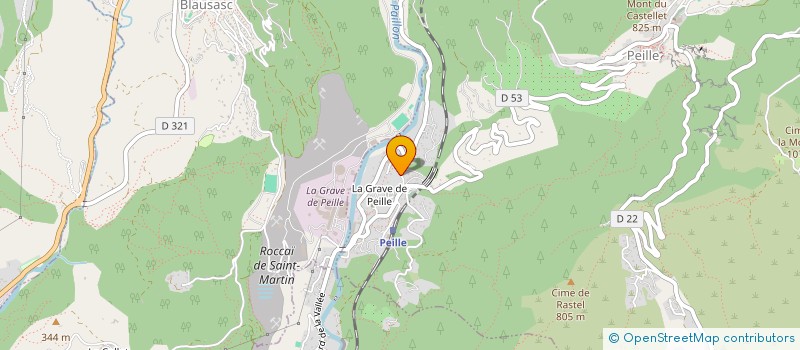 localisation de l'entreprise SAS CALDERONE  PEILLE