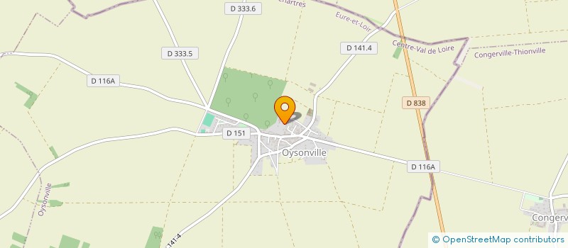 localisation de l'entreprise SAS CALLENS à OYSONVILLE