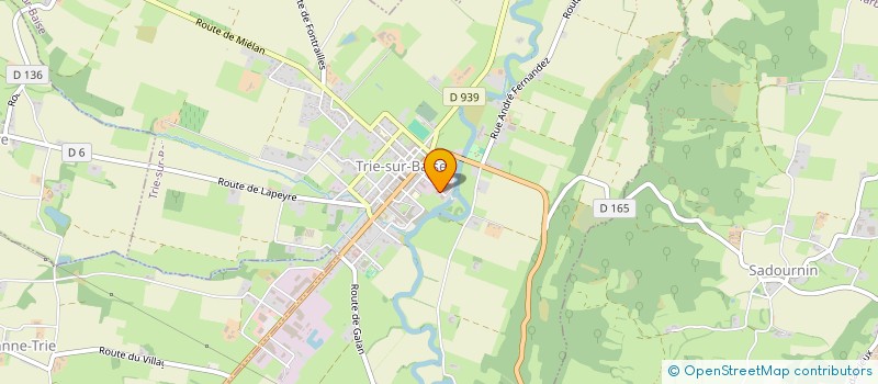 localisation de l'entreprise SAS CAMALIA à ANTIN