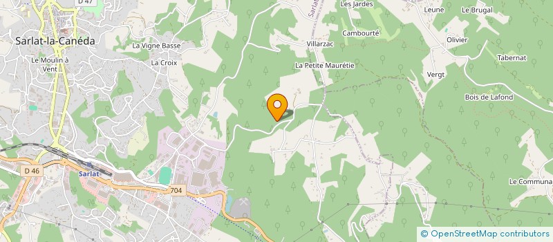 localisation de l'entreprise SAS CAMBORD à CARSAC-AILLAC