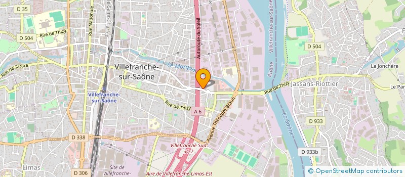 localisation de l'entreprise SAS CAMEDO à VILLEFRANCHE-SUR-SAONE