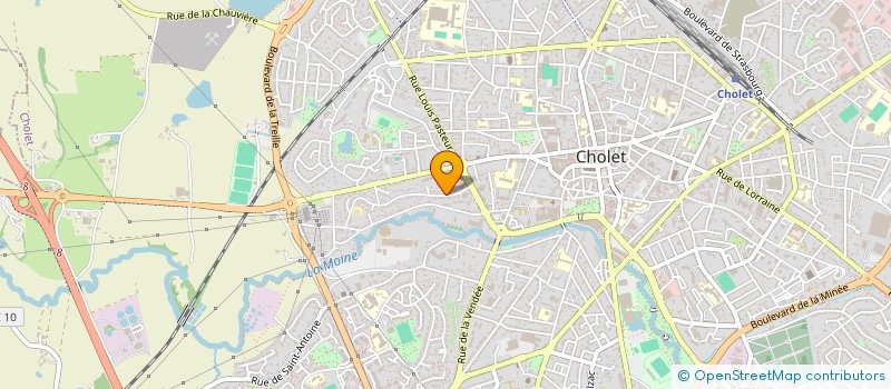 localisation de l'entreprise SAS CAMINO à CHOLET