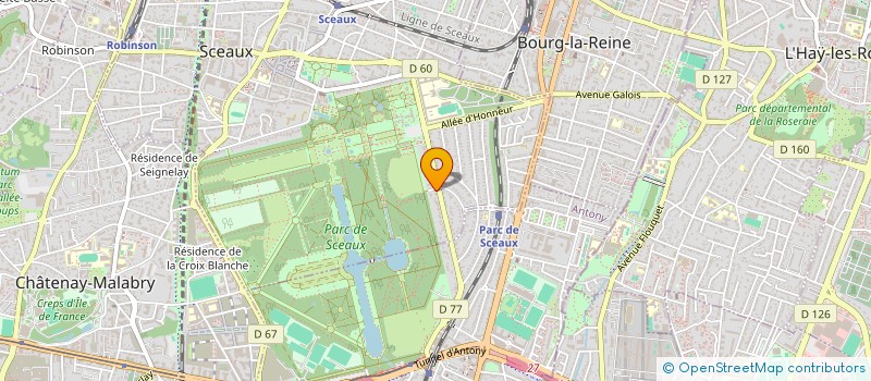 localisation de l'entreprise SAS CAMINOSCOPE ASSOCIES à SCEAUX