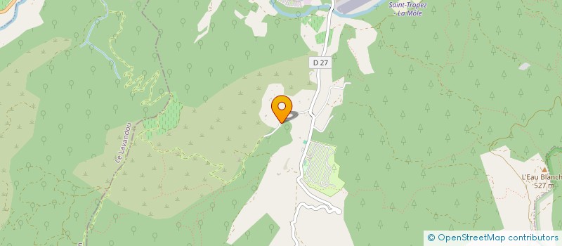 localisation de l'entreprise SAS CAMPARDECHE.  LA MOLE