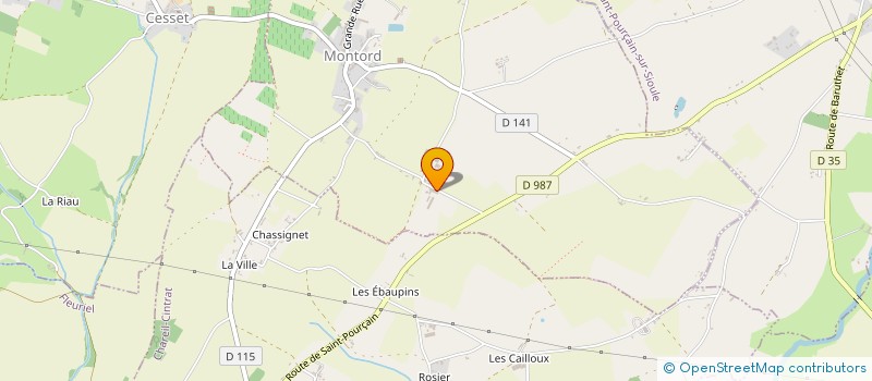localisation de l'entreprise SAS CAMPING DENEUVRE  CHATEL-DE-NEUVRE