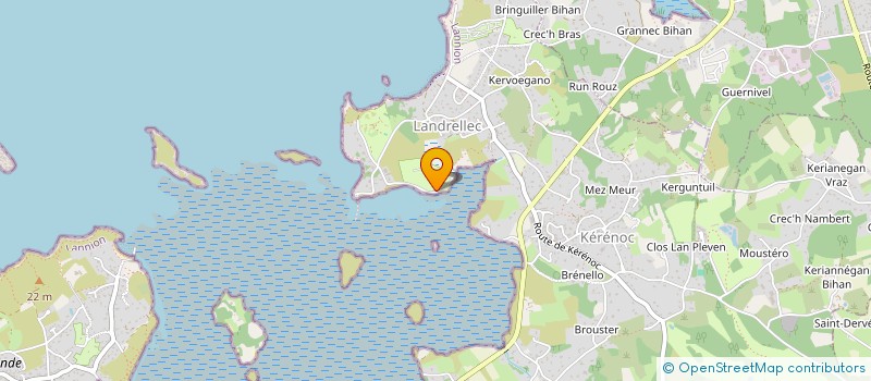 localisation de l'entreprise SAS CAMPING DU PORT à PLEUMEUR-BODOU